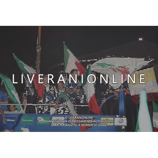 Arrivo al Circo Massimo di Roma dei giocatori della nazionale italiana vincitori dei Campionati Mondiali Germania 10/07/2006 nella foto il pullman ph corradetti/ag. aldo liverani