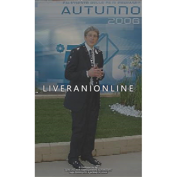 COLOGNO MONZESE 10/07/2006 Presentazione palinsesti Mediaset MARIO GIORDANO foto Danilo Recalcati/Ag.Aldo Liverani