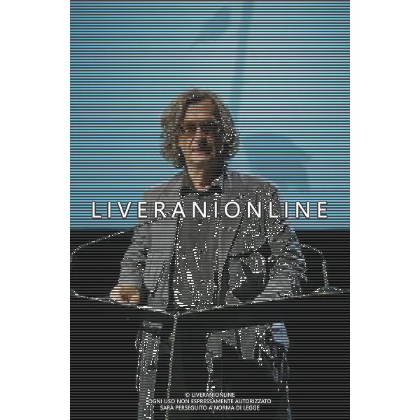 MILANO 12/7/2006 TEATRO DAL VERME VIA SAN GIOVANNI SUL MURO -LA MILANESIANA- NELLA FOTO IL REGISTA WIM WENDERS FOTO ROMANO/AG ALDO LIVERANI
