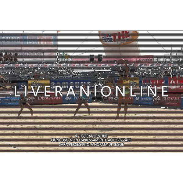 RIMINI BEACH VOLLEY TOUR 2006 15/07/2006 NELLA FOTO SITUATION DI BEACH VOLLEY FEMMINILE AGENZIA ALDO LIVERANI