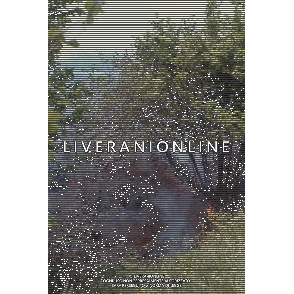 ERUZIONE DELL \'ETNA-DOPO COLATA LAVICA foto archivio Giovanni Liverani/Ag.Aldo Liverani