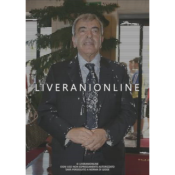 Presentazione Paolo Di Canio CISCO ROMA nella foto: Il Patron Piero TULLI foto Corradetti/Ag.Aldo liverani
