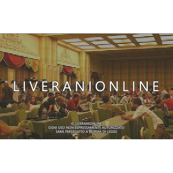 Roma - 25/07/2006 - Hotel Parco dei Principi - Lettura della sentenza di II° grado del processo calciopoli - nella foto: sala stampa FOTO FABRIZIO CORRADETTI-AGENZIA ADLO LIVERANI