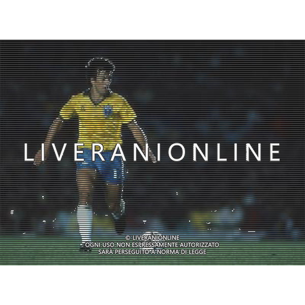 Carlos Dunga Calciatore Nazionale Brasile 1990 ph archivio aldo liverani