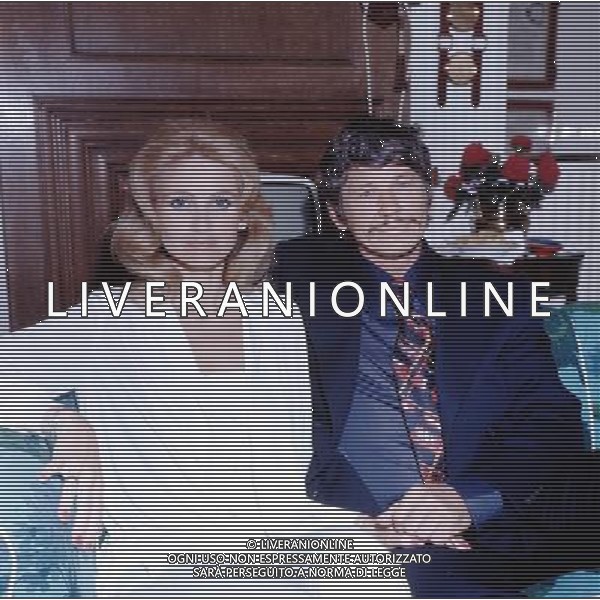 CHARLES BRONSON CON LA MOGLIE JILL IRELAND FOTO ARCHIVIO ALDO LIVERANI