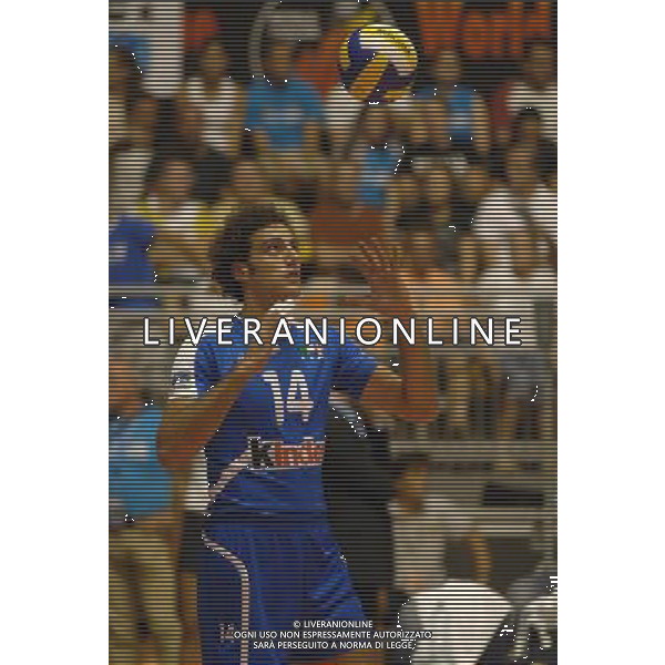 TORINO 30/07/2006 WORLD LEAGUE 2006 ITALIA-RUSSIA VOLLEY NELLA FOTO FEI ALESSANDRO PH GIGI ARCAINI/AG.ALDO LIVERANI