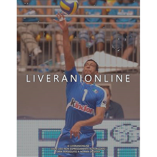 TORINO 30/07/2006 WORLD LEAGUE 2006 ITALIA-RUSSIA VOLLEY NELLA FOTO MASTRANGELO LUIGI PH GIGI ARCAINI/AG.ALDO LIVERANI