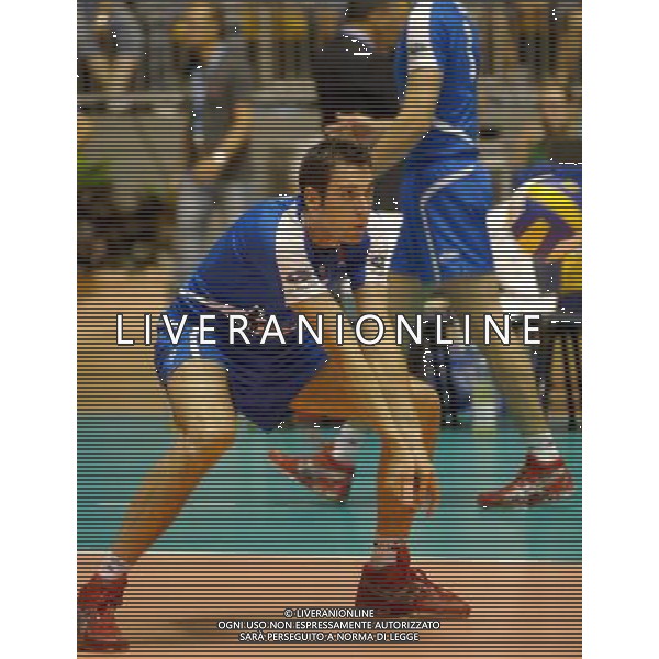 TORINO 30/07/2006 WORLD LEAGUE 2006 ITALIA-RUSSIA VOLLEY NELLA FOTO SAVINI CRISTIAN PH GIGI ARCAINI/AG.ALDO LIVERANI