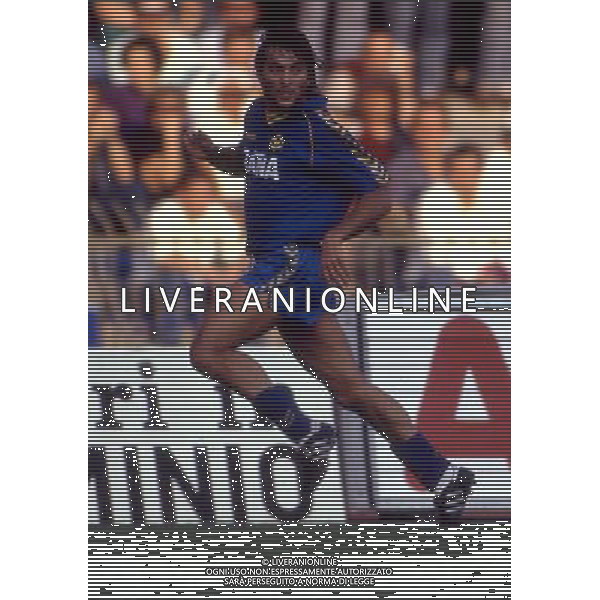 Maurizio Iorio Verona Calcio 1989/90 ph archivio ag. aldo liverani