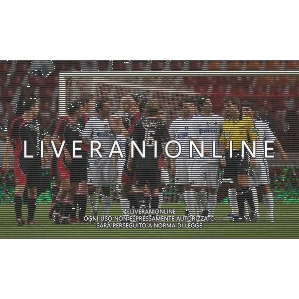 Ajax - Inter Torneo di Amsterdam 04/08/2006 nella foto la rissa tra adrian samuel e perez ph andry/ag. aldo liverani