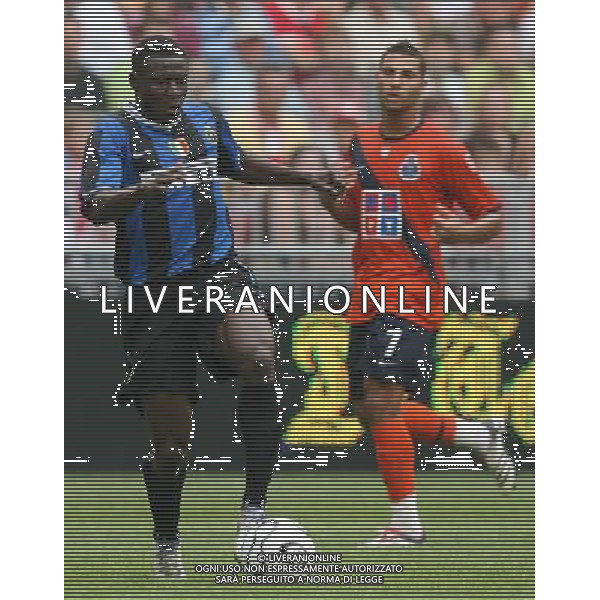 Amsterdam 5 agosto 2006 Torneo di Amsterdam Inter - Porto nella foto: Martins Obafemi foto Andry / Ag. Aldo Liverani