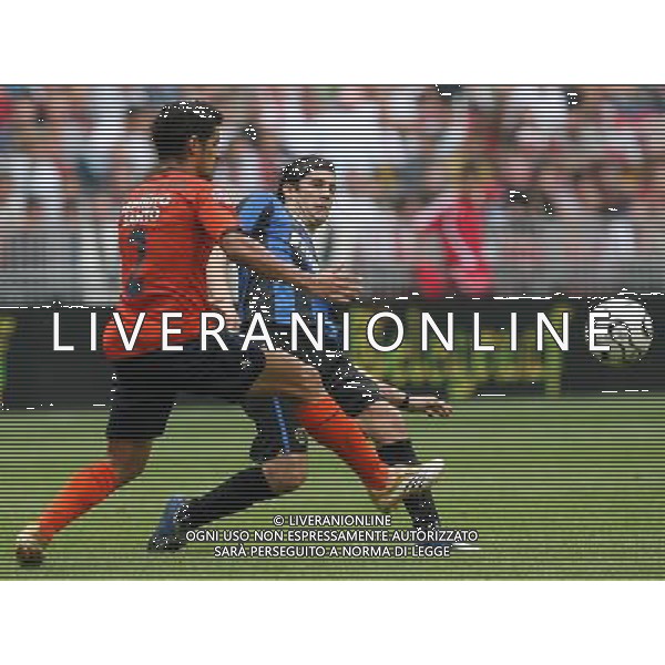 Amsterdam 5 agosto 2006 Torneo di Amsterdam Inter - Porto nella foto: Solari Santiago e Ricardo Costa foto Andry / Ag. Aldo Liverani