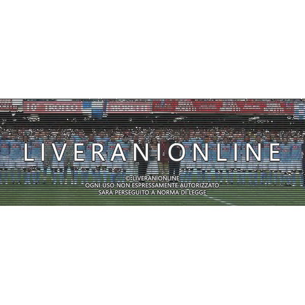 INTER - JUVENTUS - NAPOLI TROFEO MORETTI 11/08/2006 nella foto la presentazione della squadra del napoli ph andry/ag. Aldo Liverani