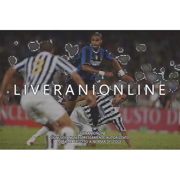 INTER - JUVENTUS - NAPOLI TROFEO MORETTI 11/08/2006 nella foto adriano con legrottaglie nicola ph gianni nucci/ag. Aldo Liverani