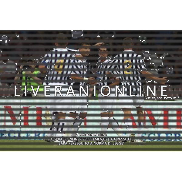 INTER - JUVENTUS - NAPOLI TROFEO MORETTI 11/08/2006 nella foto esultanza dopo il gol di marcelo Zalayeta ph gianni nucci/ag. Aldo Liverani