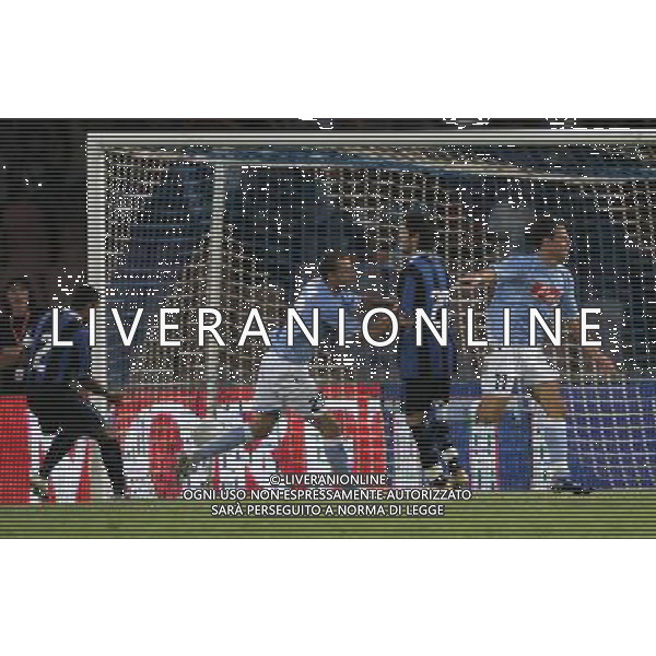 INTER - JUVENTUS - NAPOLI TROFEO MORETTI 11/08/2006 nella foto esultanza dopo il gol di Calaio\' ph andry/ag. Aldo Liverani