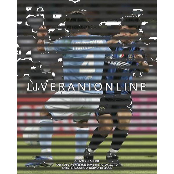 INTER - JUVENTUS - NAPOLI TROFEO MORETTI 11/08/2006 nella foto montervino e pizarro ph andry/ag. Aldo Liverani