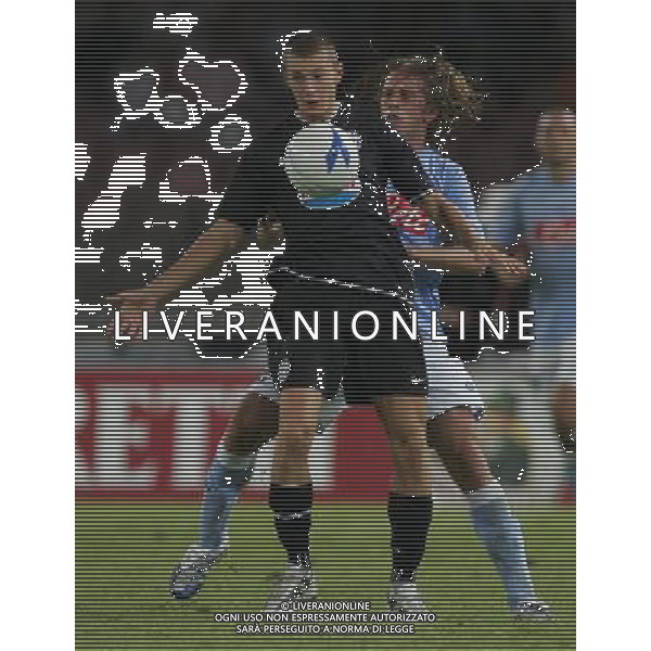 Napoli 11 agosto 2006 Trofeo Birra Moretti Napoli-Inter-Juventus nella foto: Balzaretti e Dalla Bona foto Andry / Ag. Aldo Liverani