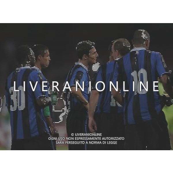 Napoli 11 agosto 2006 Trofeo Birra Moretti Napoli-Inter-Juventus nella foto: delusione inter foto Andry / Ag. Aldo Liverani