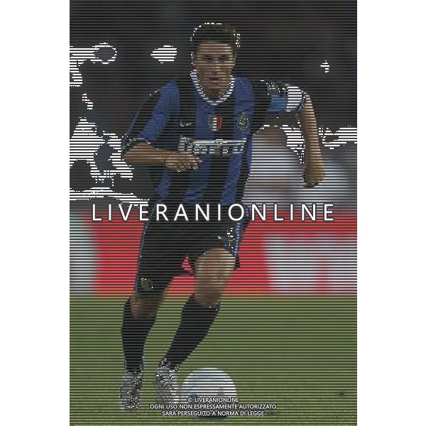 Napoli 11 agosto 2006 Trofeo Birra Moretti Napoli-Inter-Juventus nella foto: Zanetti Javier foto Andry / Ag. Aldo Liverani