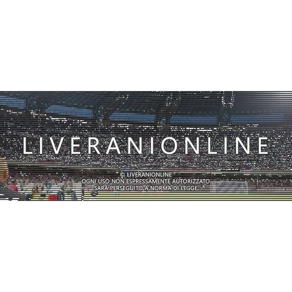 Napoli 11/08/2006 Inter - Juventus - Napoli 10¡ Trofeo Moretti Nella foto: Striscione contro la sentenza di calciopoli .* Ph Gianni Nucci/Agenzia Aldo Liverani