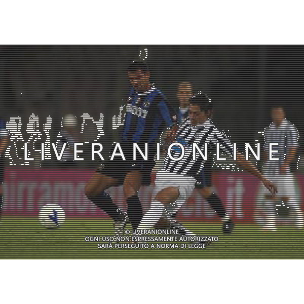 Napoli 11/08/2006 Inter - Juventus - Napoli 10¡ Trofeo Moretti Nella foto: Stankovic Dejan con Paro Matteo .* Ph Gianni Nucci/Agenzia Aldo Liverani