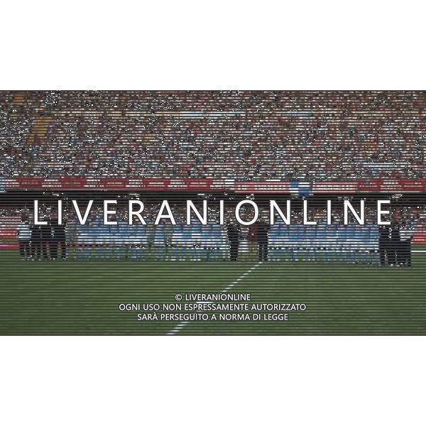 Napoli 11/08/2006 Inter - Juventus - Napoli 10¡ Trofeo Moretti Nella foto: La formazione schierata del Napoli Soccer.* Ph Gianni Nucci/Agenzia Aldo Liverani