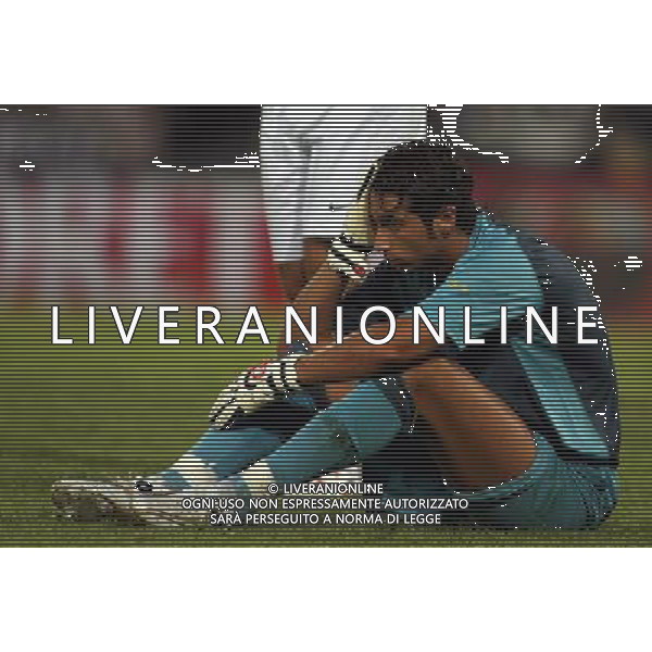 Napoli 11/08/2006 Inter - Juventus - Napoli 10¡ Trofeo Moretti Nella foto: Mirante Antonio.* Ph Gianni Nucci/Agenzia Aldo Liverani