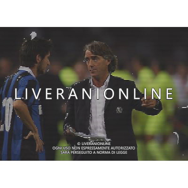 Napoli 11/08/2006 Inter - Juventus - Napoli 10¡ Trofeo Moretti Nella foto: Mancini Roberto.* Ph Gianni Nucci/Agenzia Aldo Liverani