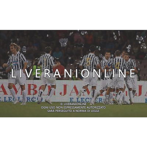 Napoli 11/08/2006 Inter - Juventus - Napoli 10¡ Trofeo Moretti Nella foto: esultanza dei giocatori della Juventus.* Ph Gianni Nucci/Agenzia Aldo Liverani