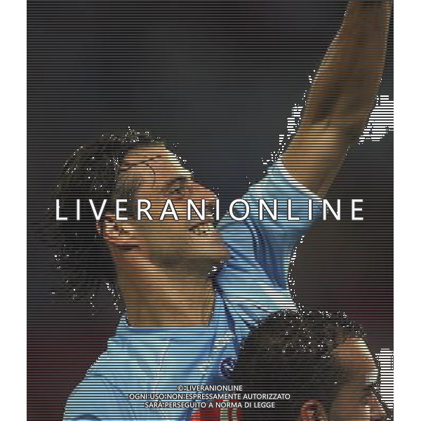 Napoli 11/08/2006 Inter - Juventus - Napoli 10¡ Trofeo Moretti Nella foto: Calaio\' Emanuele esultante.* Ph Gianni Nucci/Agenzia Aldo Liverani