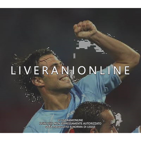 Napoli 11/08/2006 Inter - Juventus - Napoli 10¡ Trofeo Moretti Nella foto: Calaio\' Emanuele esultante.* Ph Gianni Nucci/Agenzia Aldo Liverani