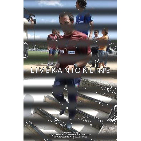 Allenamento della nazionale italiana Under 21 a Tirrenia 14/08/2006 nella foto Pierluigi Casiraghi ph gianni nucci/ag. Aldo Liverani