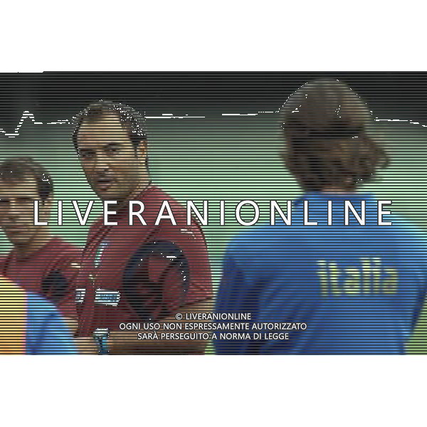 Allenamento della nazionale italiana Under 21 a Tirrenia 14/08/2006 nella foto Pierluigi Casiraghi ph gianni nucci/ag. Aldo Liverani