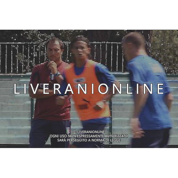 Allenamento della nazionale italiana Under 21 a Tirrenia 14/08/2006 nella foto Pierluigi Casiraghi ph gianni nucci/ag. Aldo Liverani