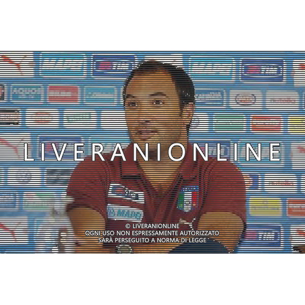 Allenamento della nazionale italiana Under 21 a Tirrenia 14/08/2006 nella foto Pierluigi Casiraghi ph gianni nucci/ag. Aldo Liverani