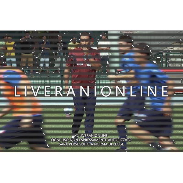 Allenamento della nazionale italiana Under 21 a Tirrenia 14/08/2006 nella foto Pierluigi Casiraghi ph gianni nucci/ag. Aldo Liverani