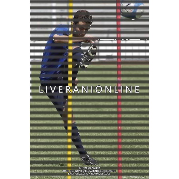 Allenamento della nazionale italiana Under 21 a Tirrenia 14/08/2006 nella foto Giuseppe Rossi ph gianni nucci/ag. Aldo Liverani