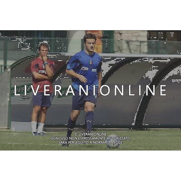 Allenamento della nazionale italiana Under 21 a Tirrenia 14/08/2006 nella foto Giuseppe Rossi ph gianni nucci/ag. Aldo Liverani