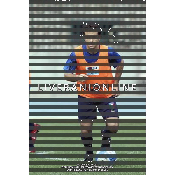 Allenamento della nazionale italiana Under 21 a Tirrenia 14/08/2006 nella foto Giuseppe Rossi ph gianni nucci/ag. Aldo Liverani
