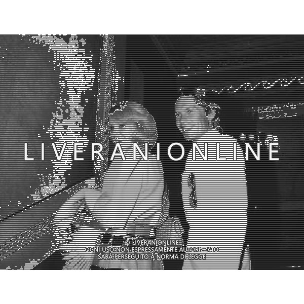 Le Gemelle Kessler - Ballerine nella foto Ellen con Helmut Berger Ph archivio giovanni liverani/ag. aldo liverani