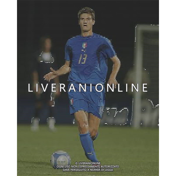 Grosseto (Gr) 15/08/2006 Amichevole Italia-Croazia Under 21 allo stadio Carlo Zecchini Nella foto: Andreolli Marco.* Ph Gianni Nucci/Agenzia Aldo Liverani