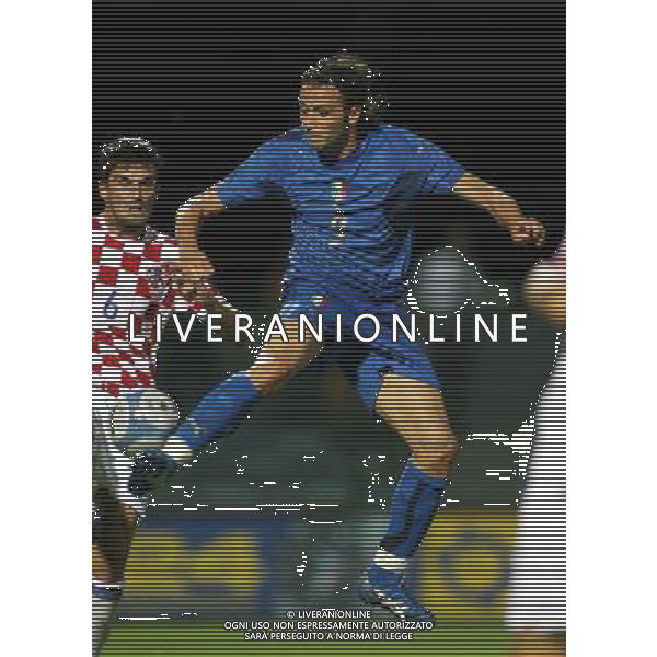 Grosseto (Gr) 15/08/2006 Amichevole Italia-Croazia Under 21 allo stadio Carlo Zecchini nella foto Pazzini Giampaolo Ph Gianni Nucci/Agenzia Aldo Liverani