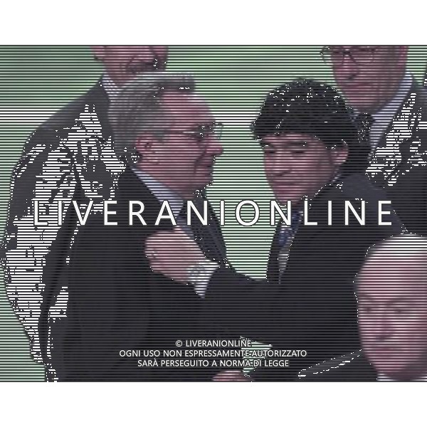 FIFA FOR PLAYER 2001 NELLA FOTO DIEGO ARMANDO MARADONA-CANDIDO CANNAVO\' AGENZIA ALDO LIVERANI