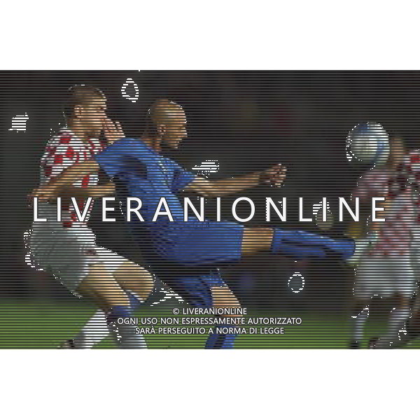 ITALIA - CROAZIA AMICHEVOLE A LIVORNO 16/08/2006 NELLA FOTO: GIULIO FALCONE FOTO GIANNI NUCCI/AG. ALDO LIVERANI