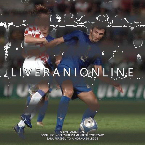 ITALIA - CROAZIA AMICHEVOLE A LIVORNO 16/08/2006 NELLA FOTO: DELVECCHIO GENNARO FOTO BIZZI/AG. ALDO LIVERANI