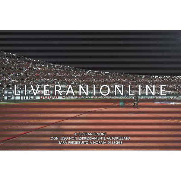 ITALIA - CROAZIA AMICHEVOLE A LIVORNO 16/08/2006 NELLA FOTO: STRISCIONE DEI TIFOSI LIVORNESI CONTRO CALCIOPOLI FOTO GIANNI NUCCI/AG. ALDO LIVERANI