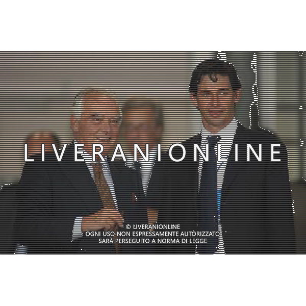 ITALIA - CROAZIA AMICHEVOLE A LIVORNO 16/08/2006 NELLA FOTO: RICCARDO GARRONE CON DEMETRIO ALBERTINI FOTO GIANNI NUCCI/AG. ALDO LIVERANI