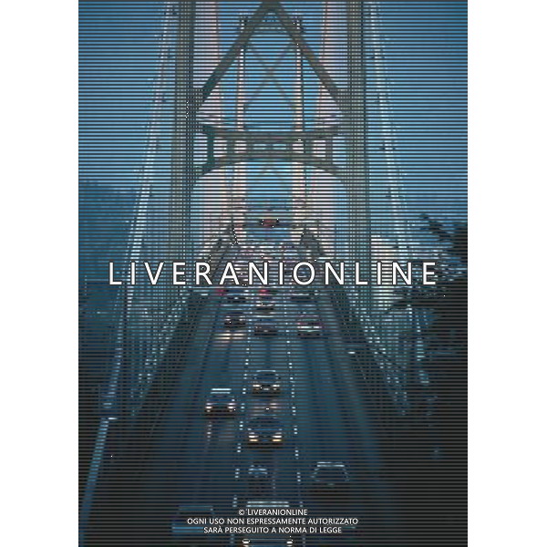 ARCHIVIO ALDO LIVERANI NELLA FOTO STRADE E AUTOSTRADE AMERICANE AGENZIA ALDO LIVERANI