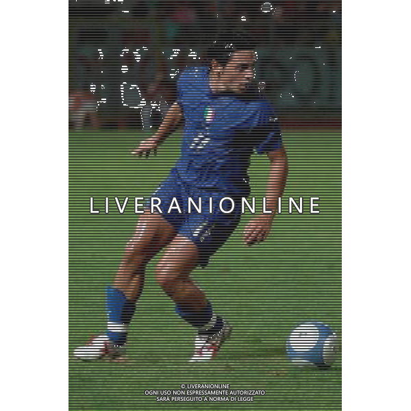 ITALIA - CROAZIA AMICHEVOLE A LIVORNO 16/08/2006 NELLA FOTO: MAURO ESPOSITO FOTO BIZZI/AG. ALDO LIVERANI